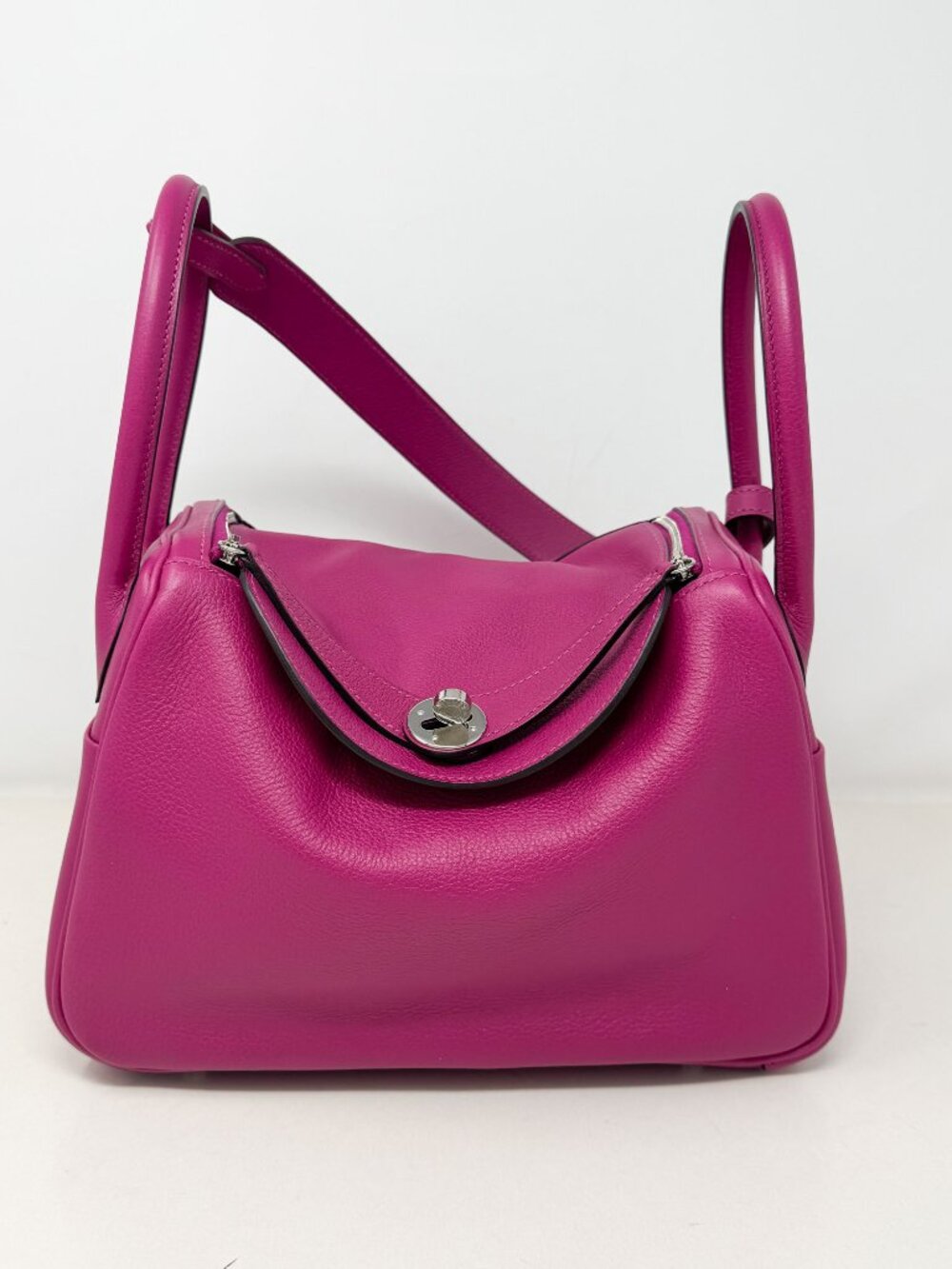 Hermes Rose Pourpre Evercolor Lindy 26